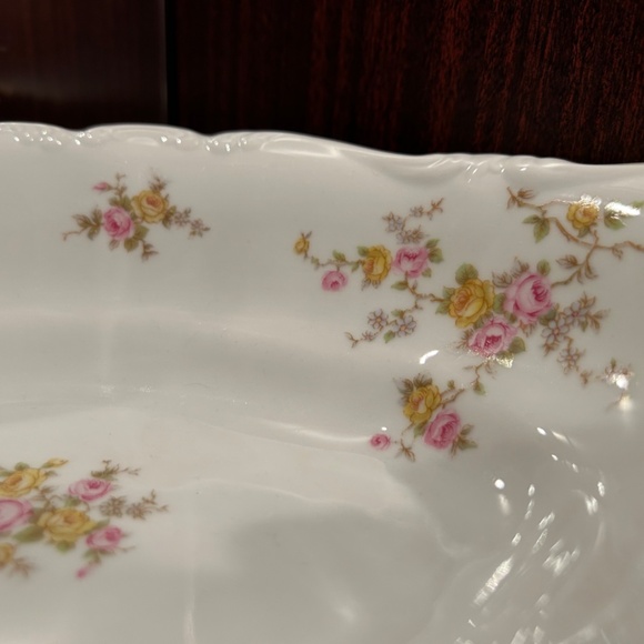 Johann Haviland MICHELE Oval Vegetable Bowl 10.75" Long 7.5" Wide 2.5" High - Picture 7 of 12